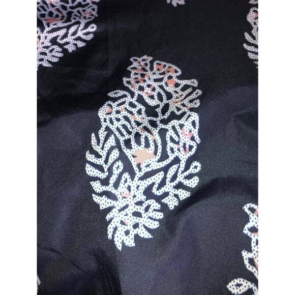 Navy Floral Ruffled off or on the shoulder maxi dress size XL - Picture 10 of 11